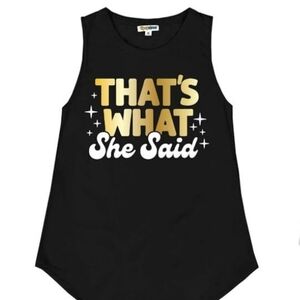 Tipsyelves Tank Top Size Medium